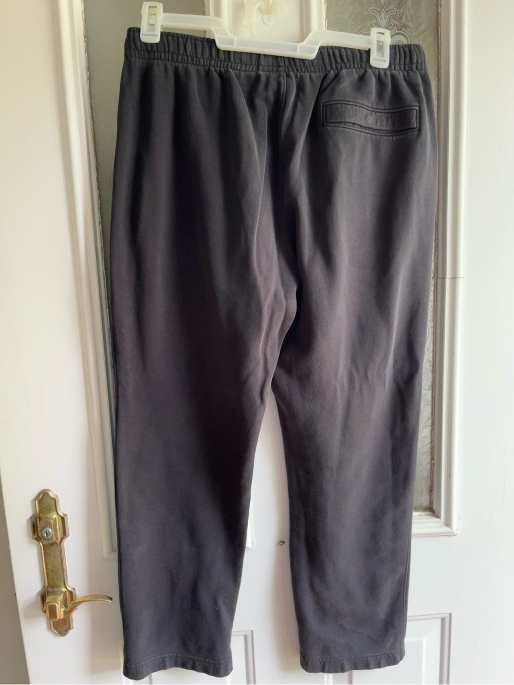 Nike Men’s XL Black Fleece Sweatpants Athletic Lounge Pants - Picture 2 of 4